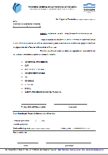 Requisitos apertura cuenta a proveedores
